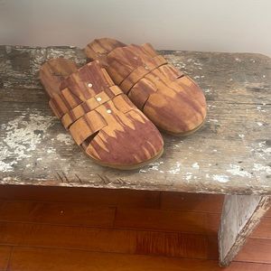 Free People slip on mules